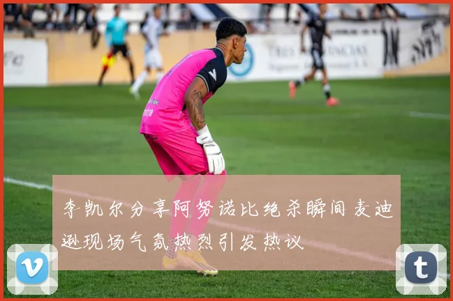 李凯尔分享阿努诺比绝杀瞬间麦迪逊现场气氛热烈引发热议